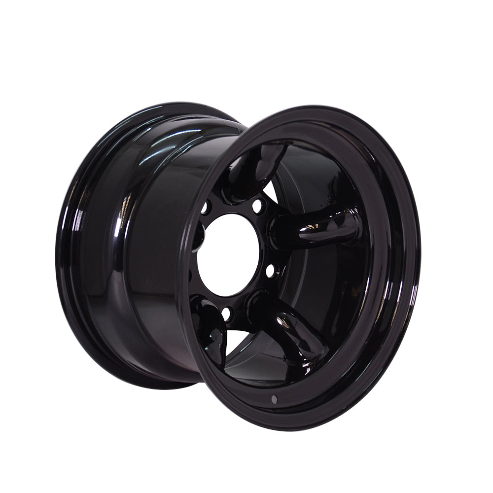 16x7J Defender Challenger Black Steel Wheel 5/165.1